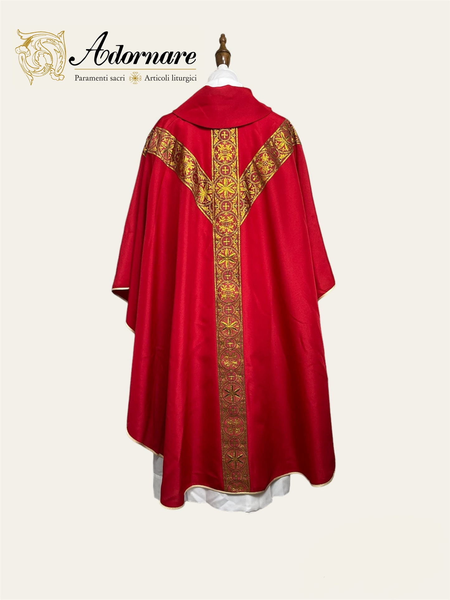 Gothic chasuble economical with Y-orphrey / Casula gotica economico