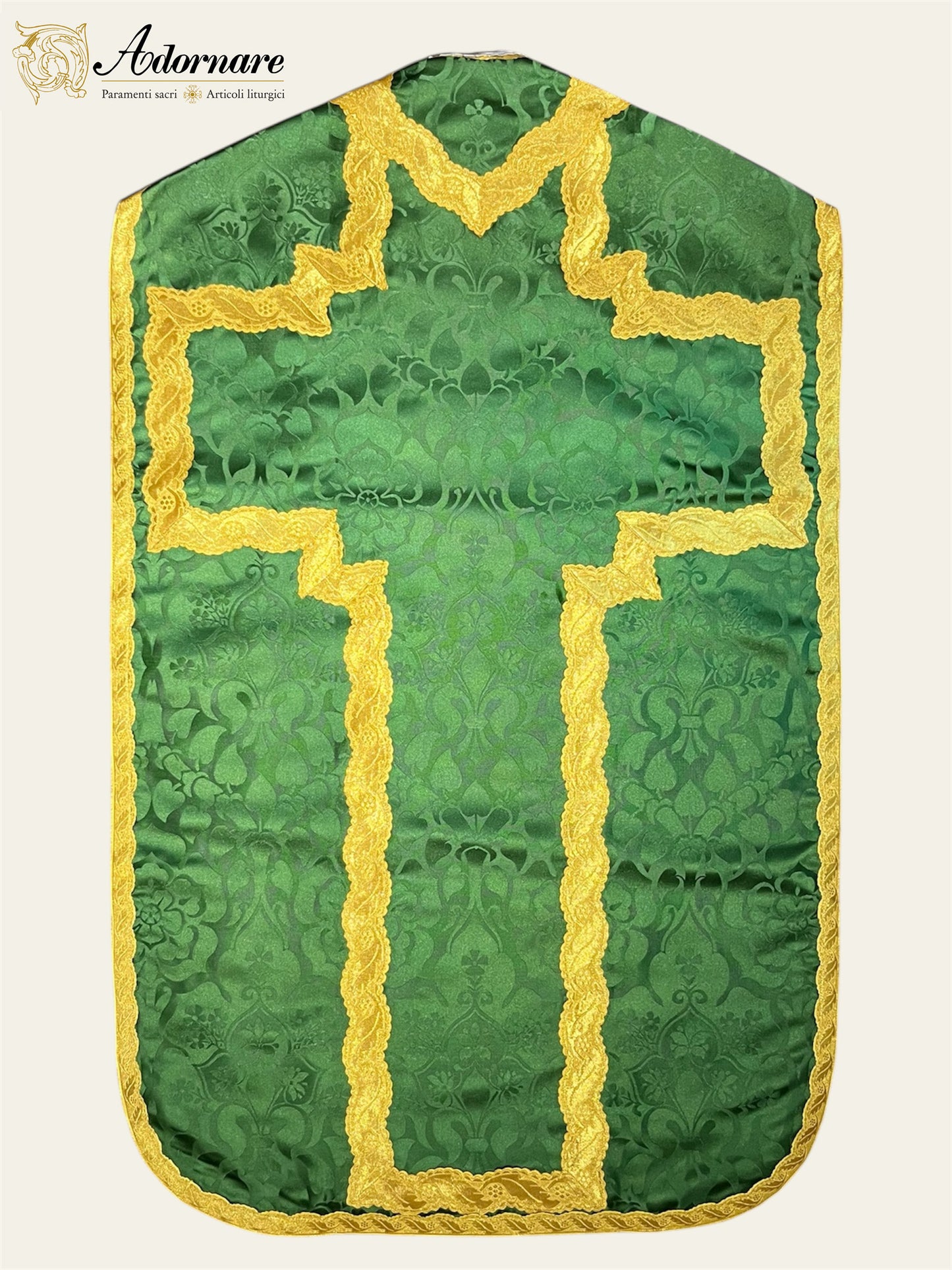 Damask Reversible French Travel Set (Green/Roman Purple) / Pianeta Francese bicolore in damasco (Copy)