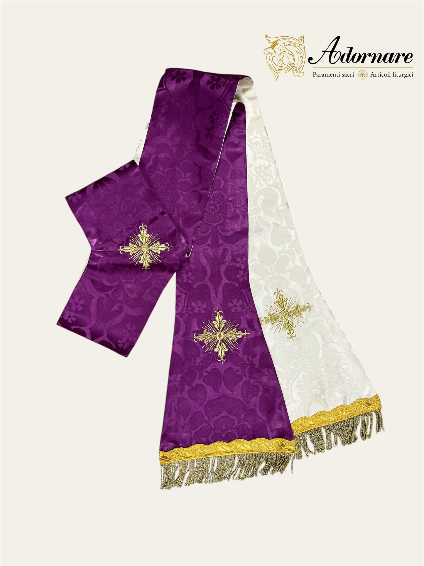 Roman Sacramental Stole, reversible