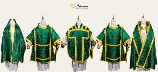 St Philip Neri Solemn Mass Set in damask