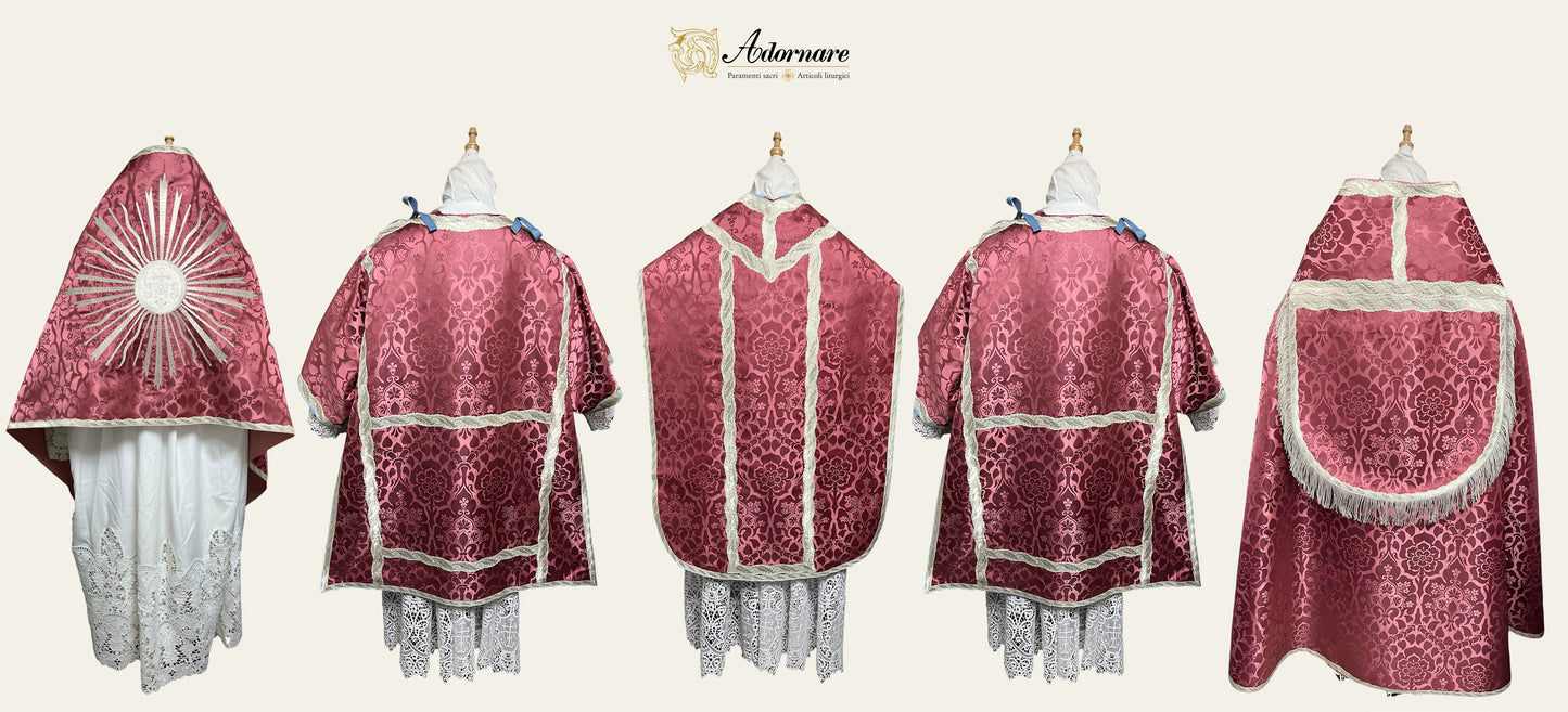 Italian Solemn Mass Set in damask