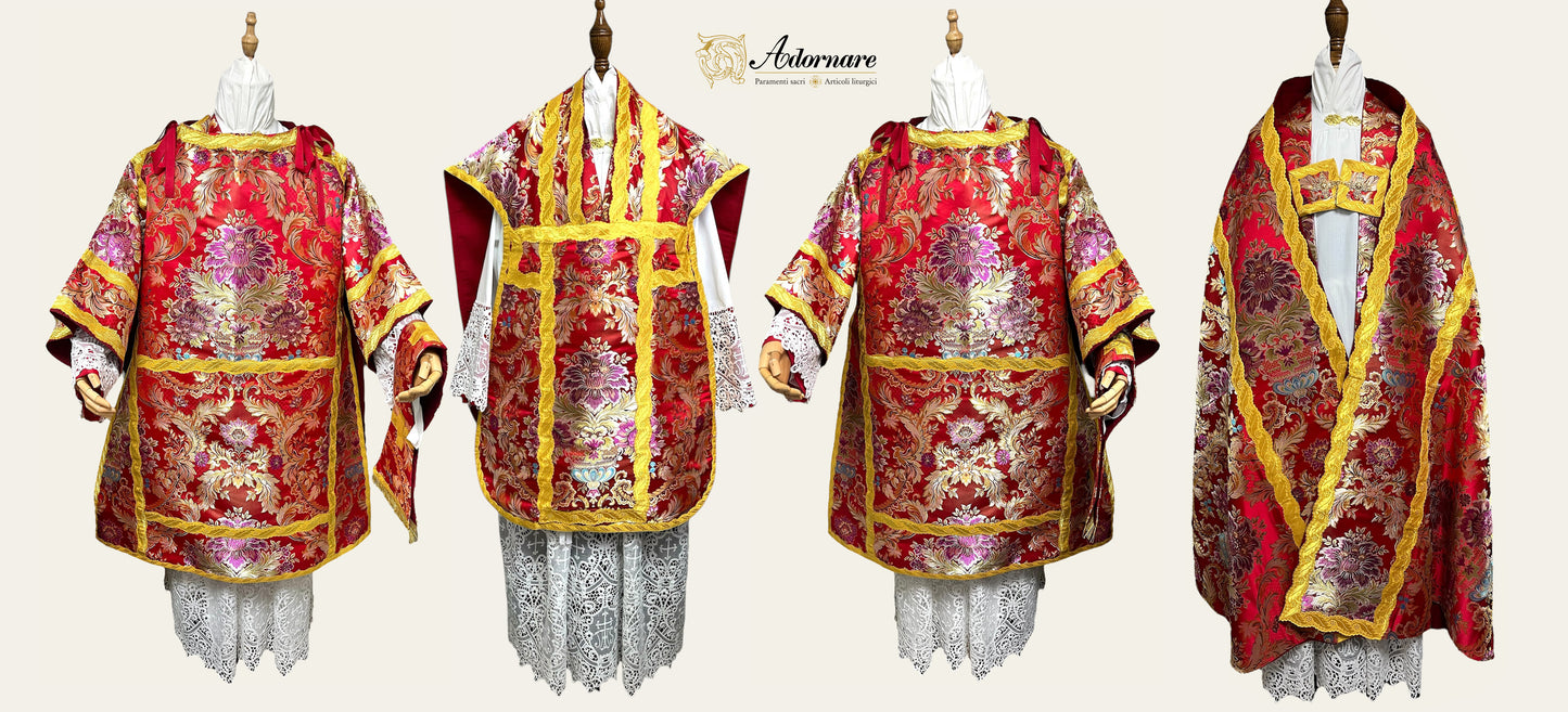 Italian Solemn Mass Set in brocade