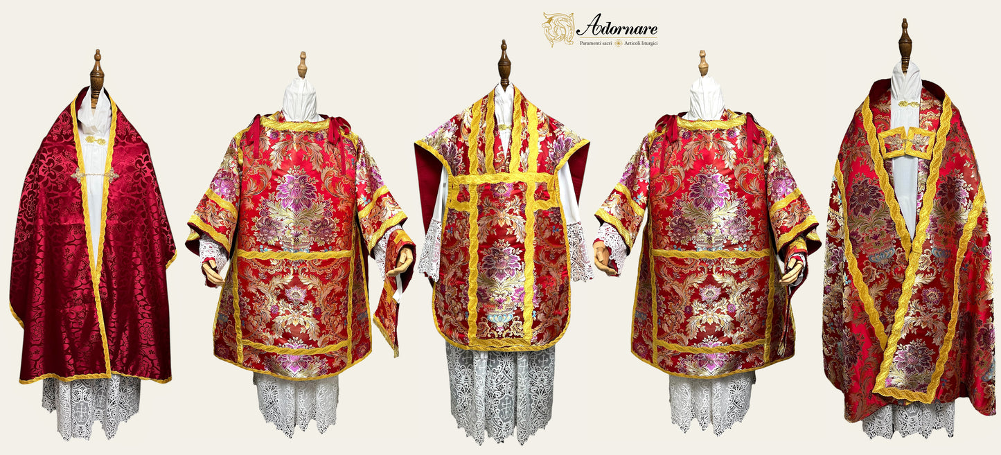 Italian Solemn Mass Set in brocade