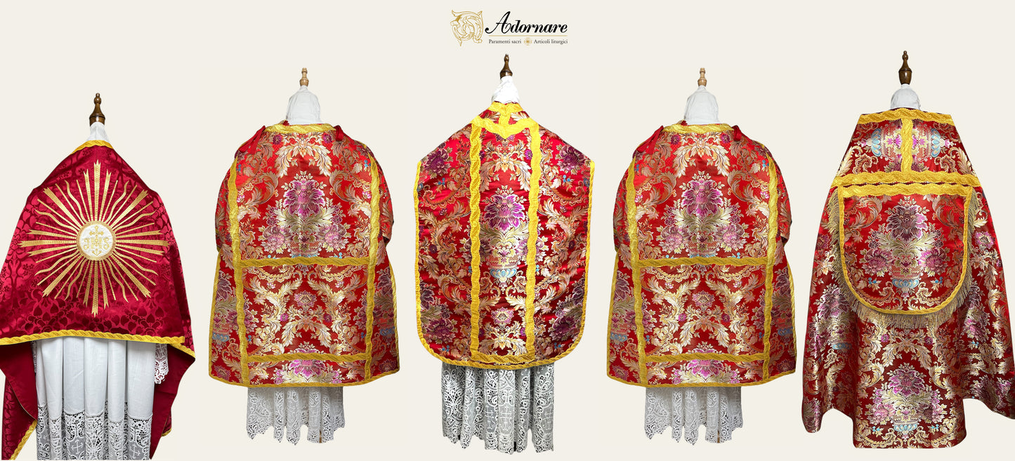 Italian Solemn Mass Set in brocade